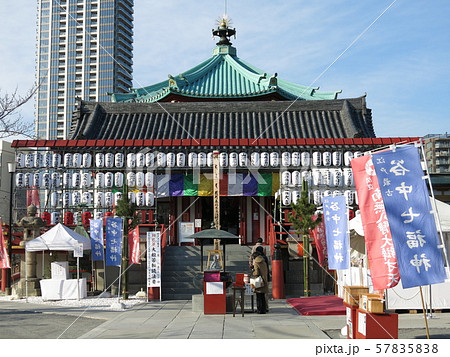 台東区上野公園の不忍池辯天堂（谷中七福神巡り開催期間） 57835838