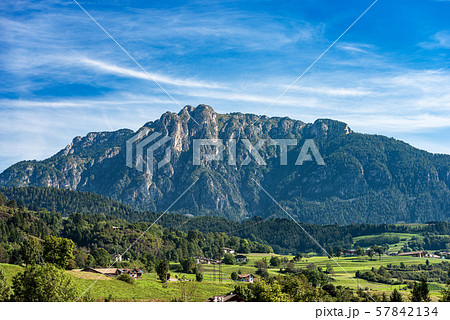 Mount Cornon - Dolomites in Italian Alps - Trentino Alto Adige 57842134