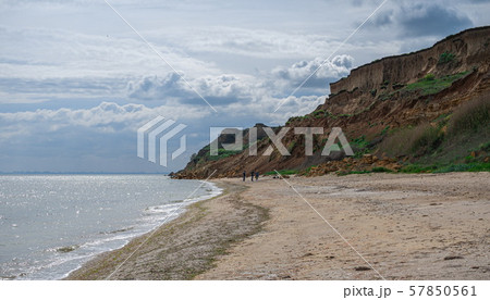 Shore of the Black Sea in Odessa region in Ukraine 57850561