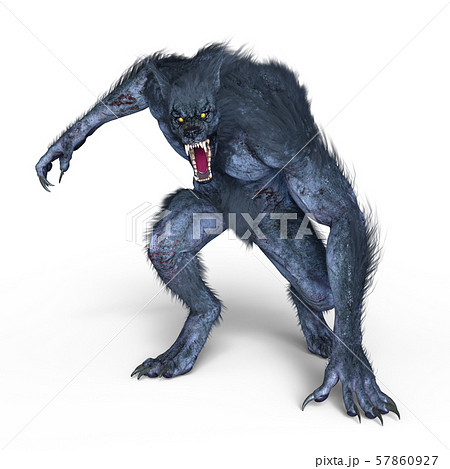 狼男のイラスト素材 狼男のイラスト素材