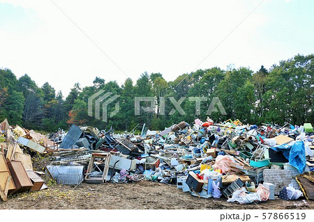 北海道　胆振東部地震の災害ゴミ 57866519