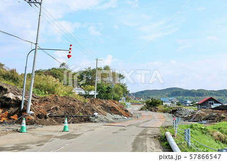 北海道　胆振東部地震　厚真町 57866547