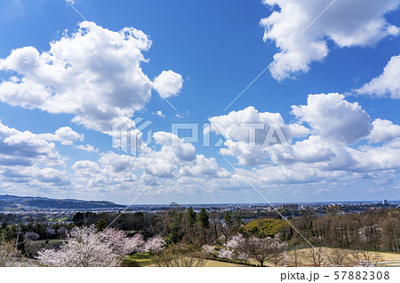 奥卯辰山健民公園から望む金沢市街 57882308