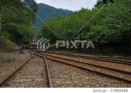 鉄道の旅 わたらせ渓谷鐡道 稲田の季節 鉄道の旅 わたらせ渓谷鐡道 稲田の季節 57888488