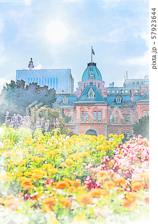 北海道の夏 赤れんが庁舎 (北海道庁旧本庁舎) 北海道の夏 赤れんが庁舎 (北海道庁旧本庁舎) 57923644