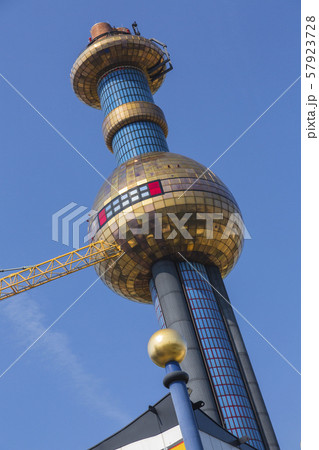 オーストリア　ウィーン　シュピッテラウ焼却場 57923728