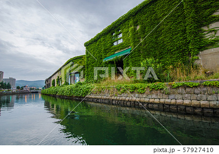 北海道 小樽運河 北海道 小樽運河 57927410
