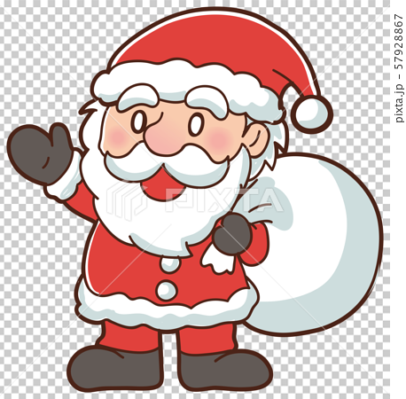 イラスト素材 サンタクロース クリスマス サンタさんのイラスト素材 57928867 Pixta