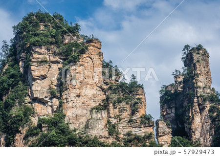 Rock formations of Tianzi mountains Rock formations of Tianzi mountains 57929473