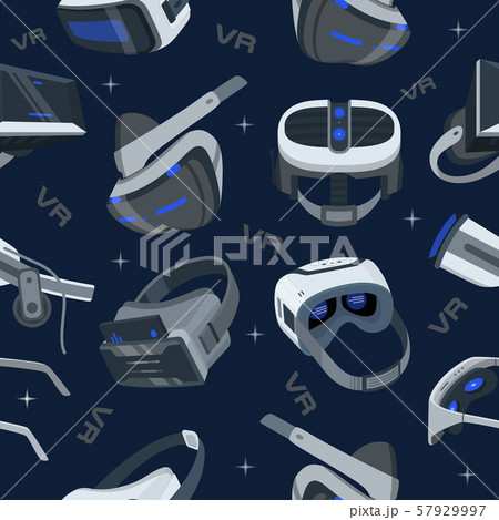 Realistic VR glasses pattern Realistic VR glasses pattern 57929997