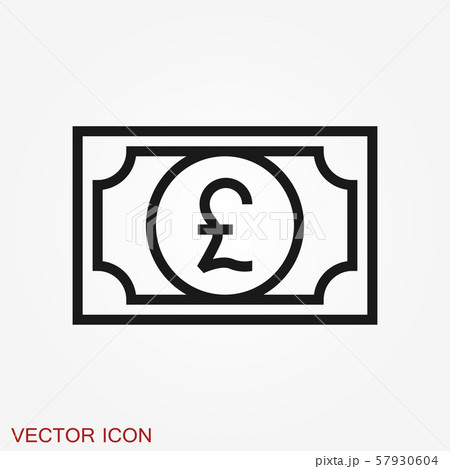 Money Currency Icon design template. Vector EPS 57930604