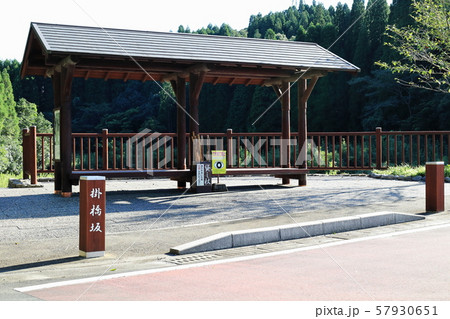 掛橋坂 入り口にある貸し杖 掛橋坂 入り口にある貸し杖 57930651