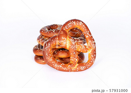 The hand-made pretzel for Octoberfest party 57931000