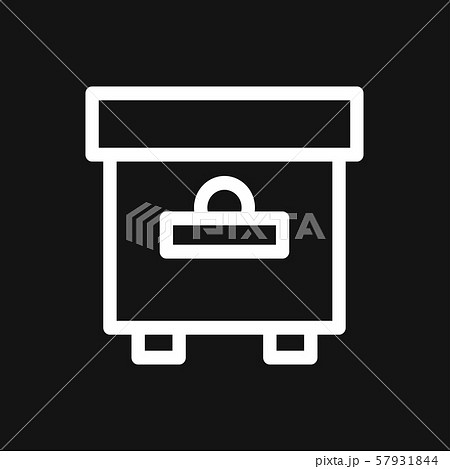 Beehive vector icon. beehive sign on background. Beehive vector icon. beehive sign on background. 57931844