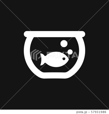 Aquarium fish vector icon. Flat aquarium fish icon Aquarium fish vector icon. Flat aquarium fish icon 57931986