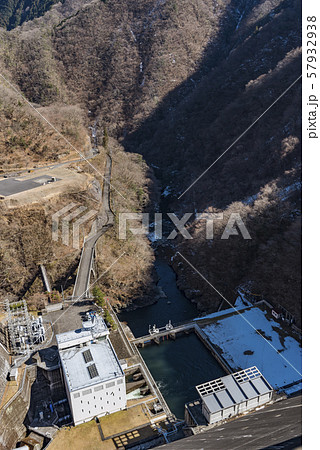 【奥多摩湖　水力発電】 57932938