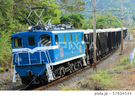 秩父鉄道デキ108鉱石貨物列車 57934534