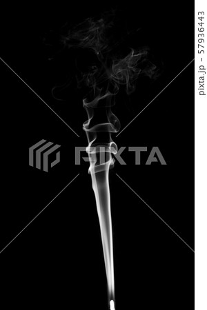 White smoke on black background White smoke on black background 57936443