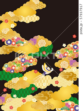 和柄背景素材け-2 57937917