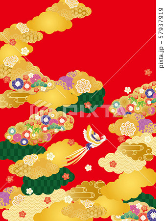 和柄背景素材け-3 57937919