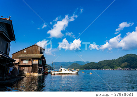 京都府 伊根の舟屋 舟のガレージ 京都府 伊根の舟屋 舟のガレージ 57938031