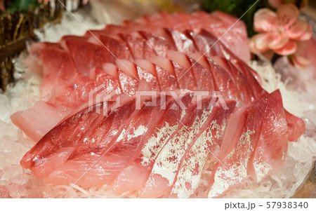 Japanese cuisine : Sashimi (fresh raw sliced fish) Japanese cuisine : Sashimi (fresh raw sliced fish) 57938340