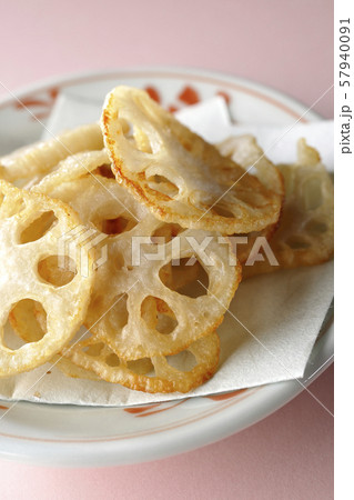蓮根のチップス 57940091