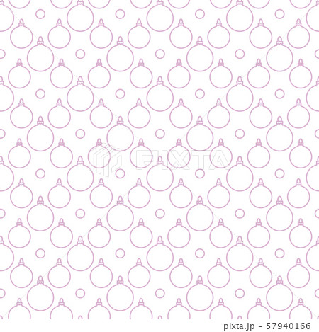 Winter 2019 seamless pattern with Christmas balls 57940166