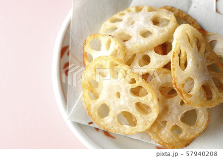 蓮根のチップス 57940208