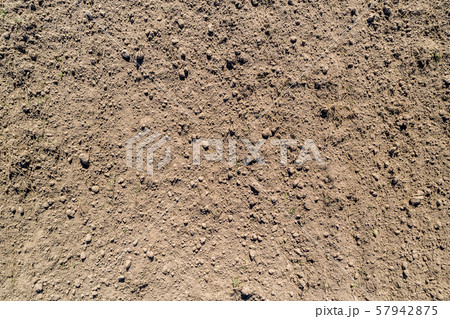 plowed field in spring aerial photography plowed field in spring aerial photography 57942875