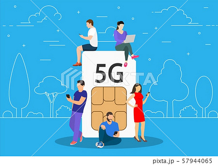 5g technology concept. 5g technology concept. 57944065