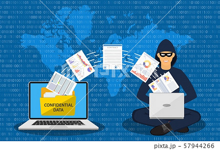 Data phishing, hacker attack. Data phishing, hacker attack. 57944266