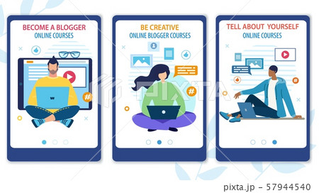 Bright Flyer Become a Blogger Online Courses. 57944540