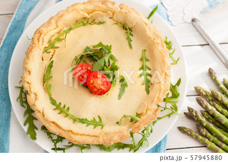 Gluten free turkey pot pie with vegetables 57945880