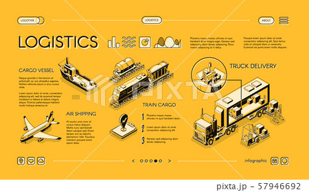 Commercial cargo transport service website 57946692