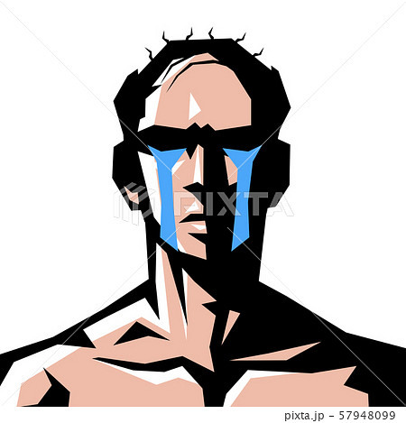 はげ,ハゲ,男,裸,上半身,表情,シンプル, はげ,ハゲ,男,裸,上半身,表情,シンプル, 57948099