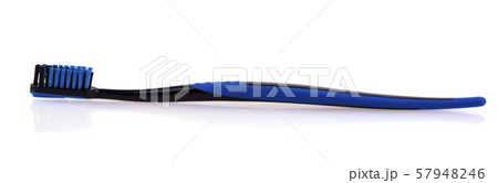 The Classic black tooth brush isolated on white 57948246