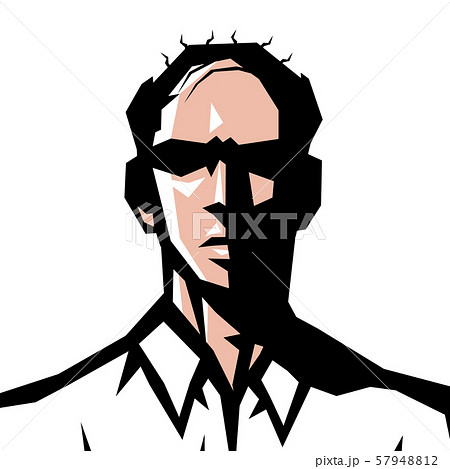 はげ,ハゲ,男,シャツ,ワイシャツ,上半身,表情,シンプル, はげ,ハゲ,男,シャツ,ワイシャツ,上半身,表情,シンプル, 57948812