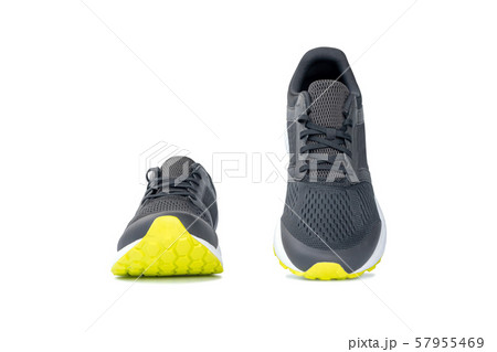 Fashion running sneaker shoes isolated 57955469
