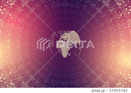 Nano technologies abstract background. Cyber technology concept. Artificial Intelligence, virtual Nano technologies abstract background. Cyber technology concept. Artificial Intelligence, virtual 57955762