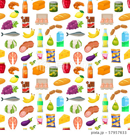 pattern with food pattern with food 57957633