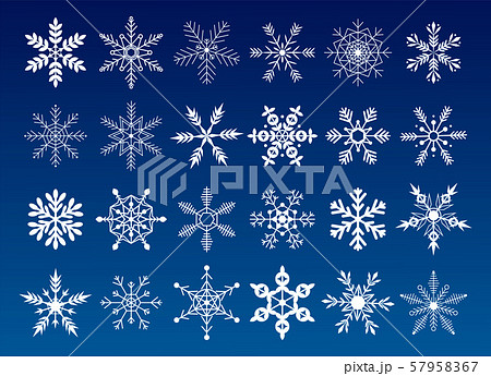 Collection snowflakes vector illustration Collection snowflakes vector illustration 57958367