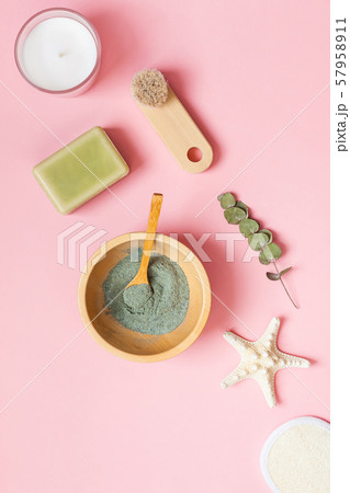 Spa, beauty cosmetics and body care treatment 57958911