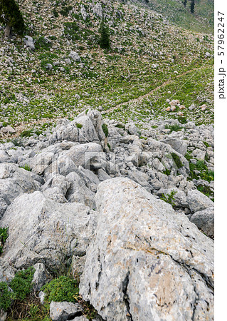 Rocks on hillside lovely landscapes Rocks on hillside lovely landscapes 57962247