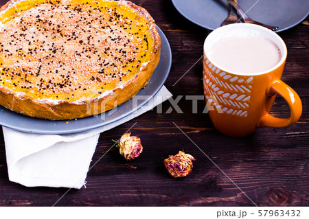 Pumpkin Pie Traditional Thanksgiving Tasty Tart. Pumpkin Pie Traditional Thanksgiving Tasty Tart. 57963432