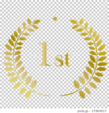 Laurel Wreath Wreath ranking 1st - Stock Illustration [57964637] - PIXTA