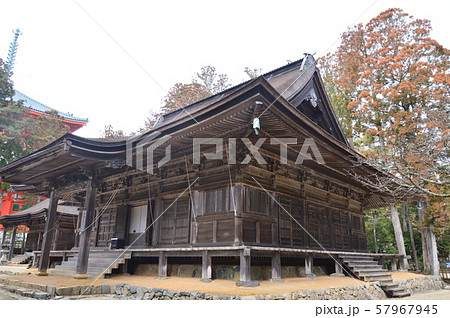 高野山･壇上伽藍の「大会堂」（高野山 金剛峰寺／和歌山県伊都郡高野町高野山） 57967945