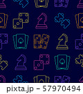 Vector seamless pattern background icon 57970494