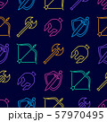 Vector seamless pattern background icon 57970495