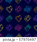 Vector seamless pattern background icon 57970497